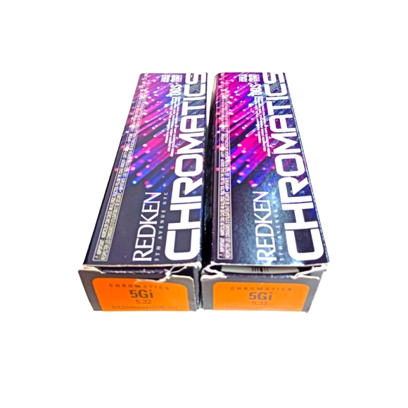 Redken Chromatics 2 x Permanent Ammonia-free Hair Color Golden Iridescent Brown - Picture 4 of 16